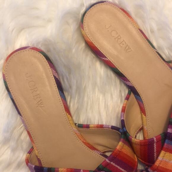J. Crew Multicolor Striped Sandals - Picture 3 of 9